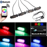 16-COLORS Rgb Led Grill Mount Assemblies Lights Kit For 2016-2019 Toyota Tacoma. Fixed Price $34.99.
