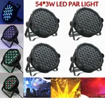4X 54 Led Rgbw Stage 64 162W Party Lighting Dmx Dj Show Strobe Uplight. Fixed Price $115.79.