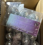 Case Pack Of 4 Battery Operated 72" Disco Ball String Lights Wholesale Bulk New. Fixed Price $24.99.