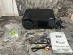 Guaranteed Work Pyle PRJLE33 1080P Portable Led Projector Widescreen. Fixed Price $33.90.