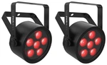 (2) Chauvet Dj Slimpar H6 Ils Rgbaw+uv Led Dmx Can Party/stage Wash Lights. Fixed Price $349.90.